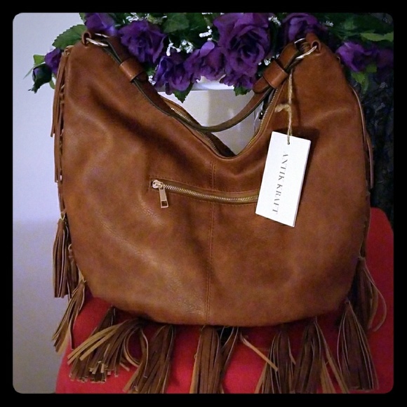 antik kraft vegan leather tote